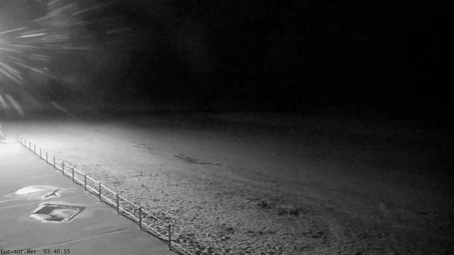 Plage de Luc-sur-Mer Beach Live Cam - Caen, Calvados, Normandie, France