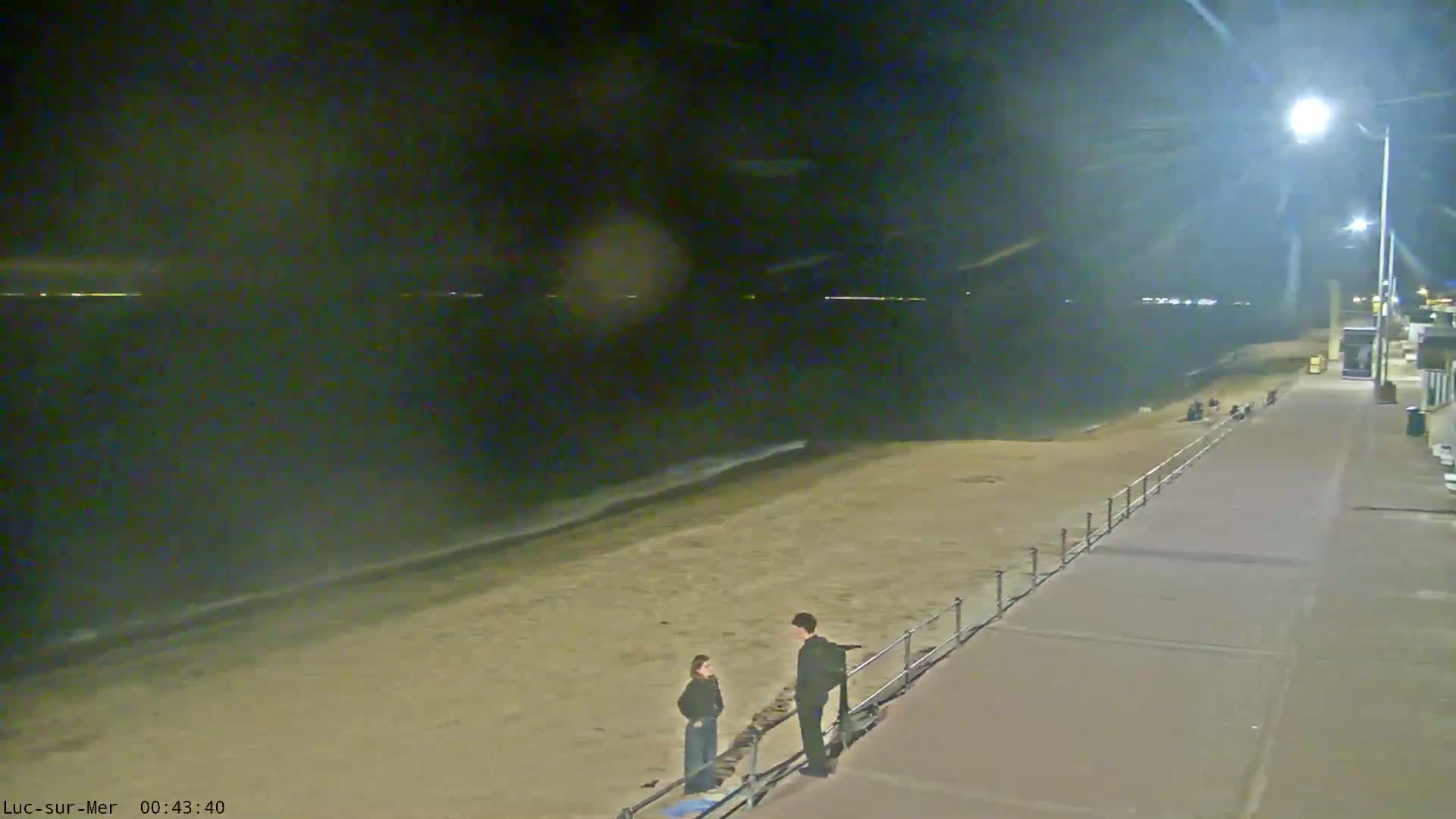 Plage de Luc-sur-Mer Beach Live Cam - Caen, Calvados, Normandie, France