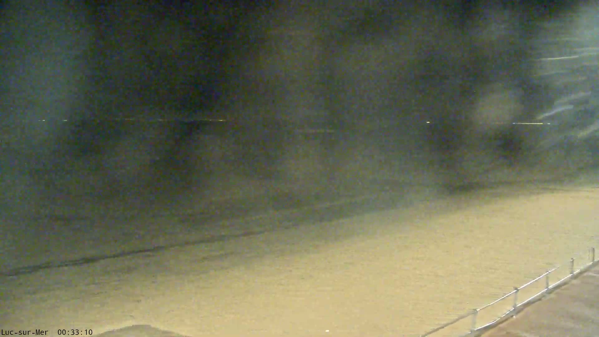 Plage de Luc-sur-Mer Beach Live Cam - Caen, Calvados, Normandie, France