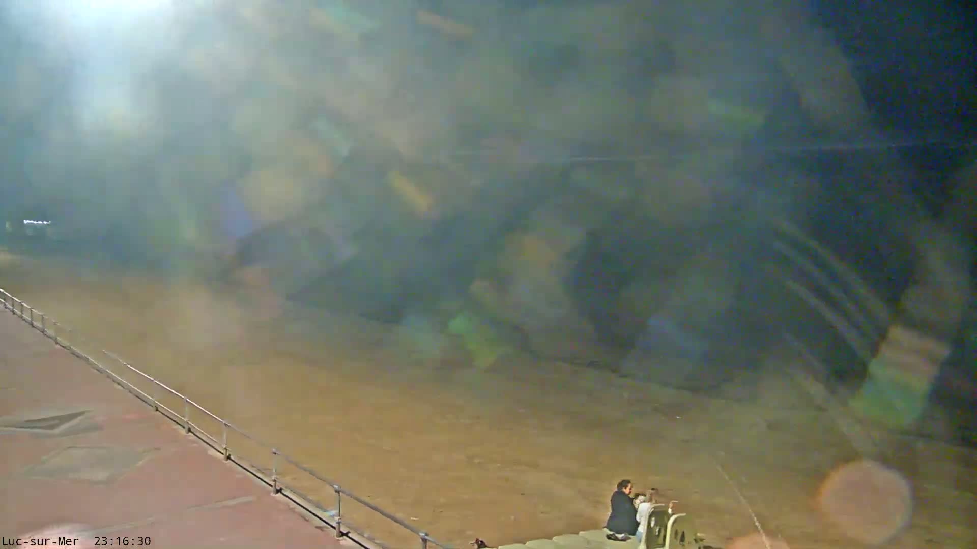 Plage de Luc-sur-Mer Beach Live Cam - Caen, Calvados, Normandie, France