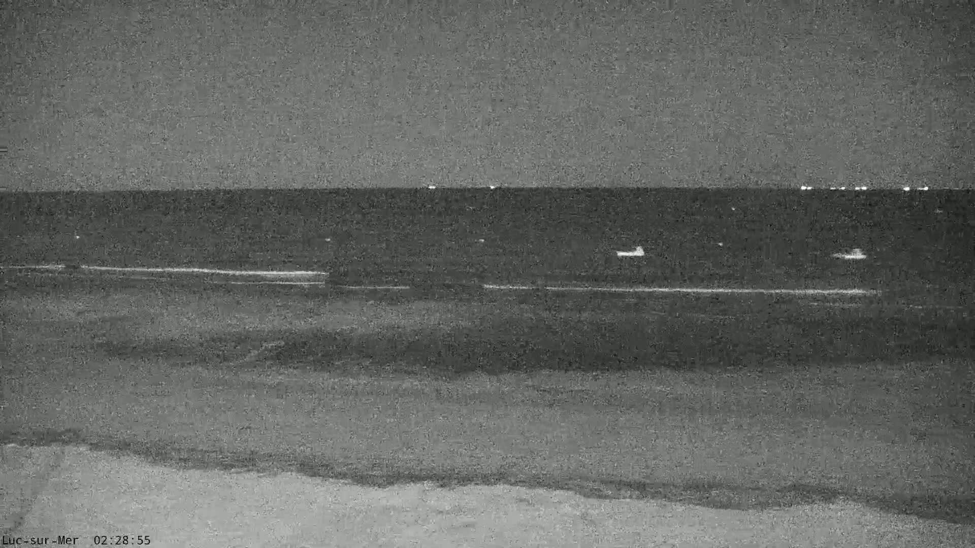 Plage de Luc-sur-Mer Beach Live Cam - Caen, Calvados, Normandie, France