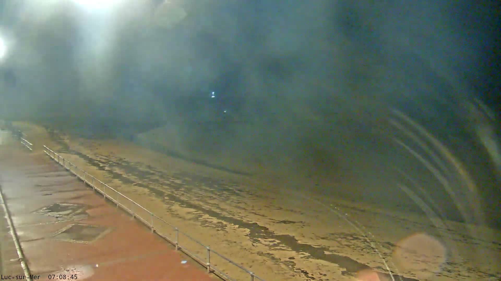 Plage de Luc-sur-Mer Beach Live Cam - Caen, Calvados, Normandie, France