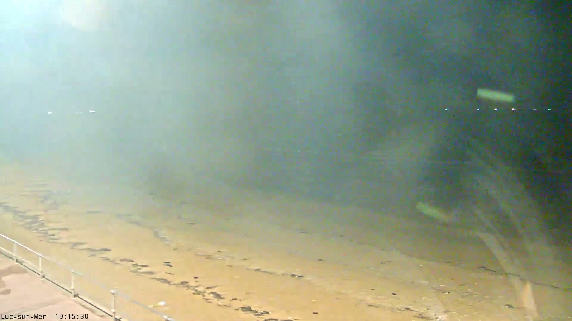 Plage de Luc-sur-Mer Beach Live Cam - Caen, Calvados, Normandie, France