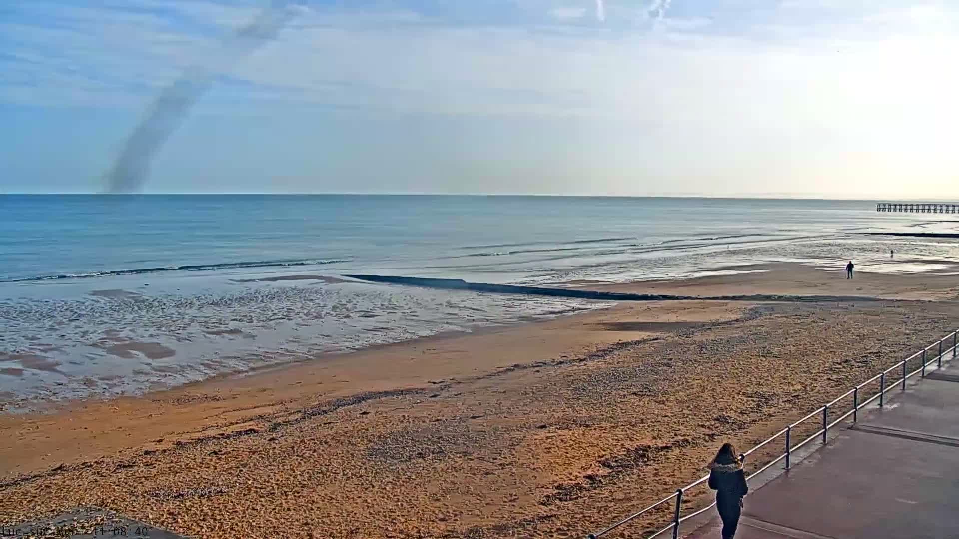 Plage de Luc-sur-Mer Beach Live Cam - Caen, Calvados, Normandie, France