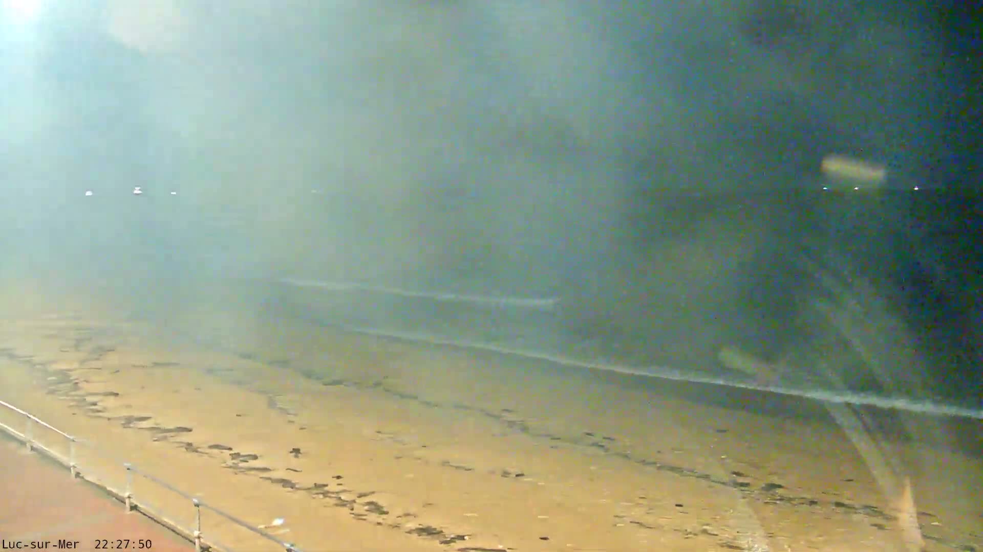 Plage de Luc-sur-Mer Beach Live Cam - Caen, Calvados, Normandie, France