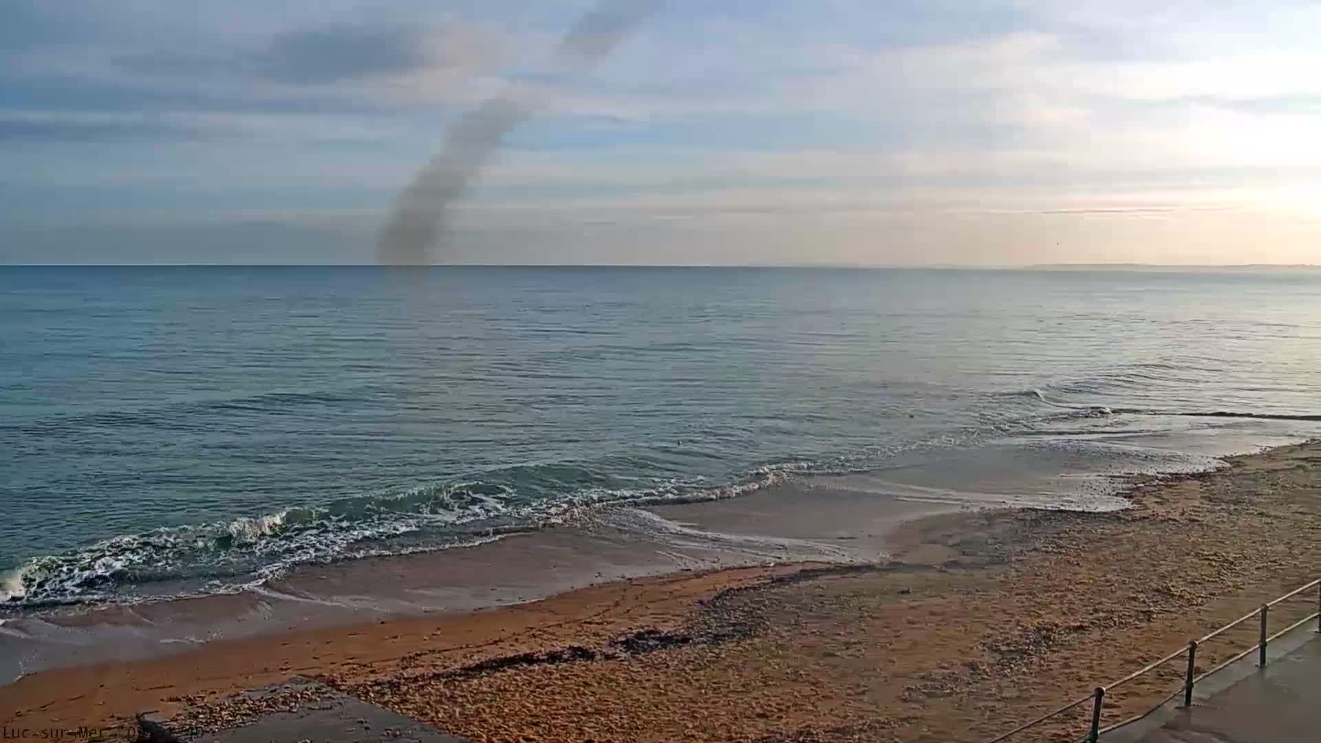 Plage de Luc-sur-Mer Beach Live Cam - Caen, Calvados, Normandie, France