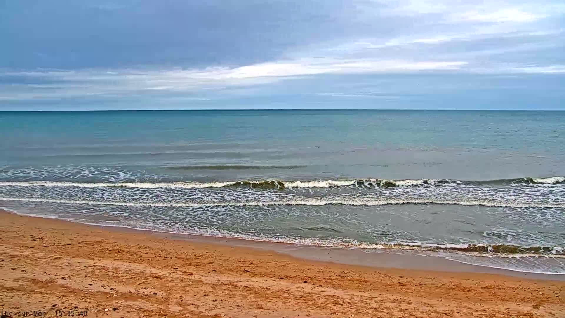 Plage de Luc-sur-Mer Beach Live Cam - Caen, Calvados, Normandie, France