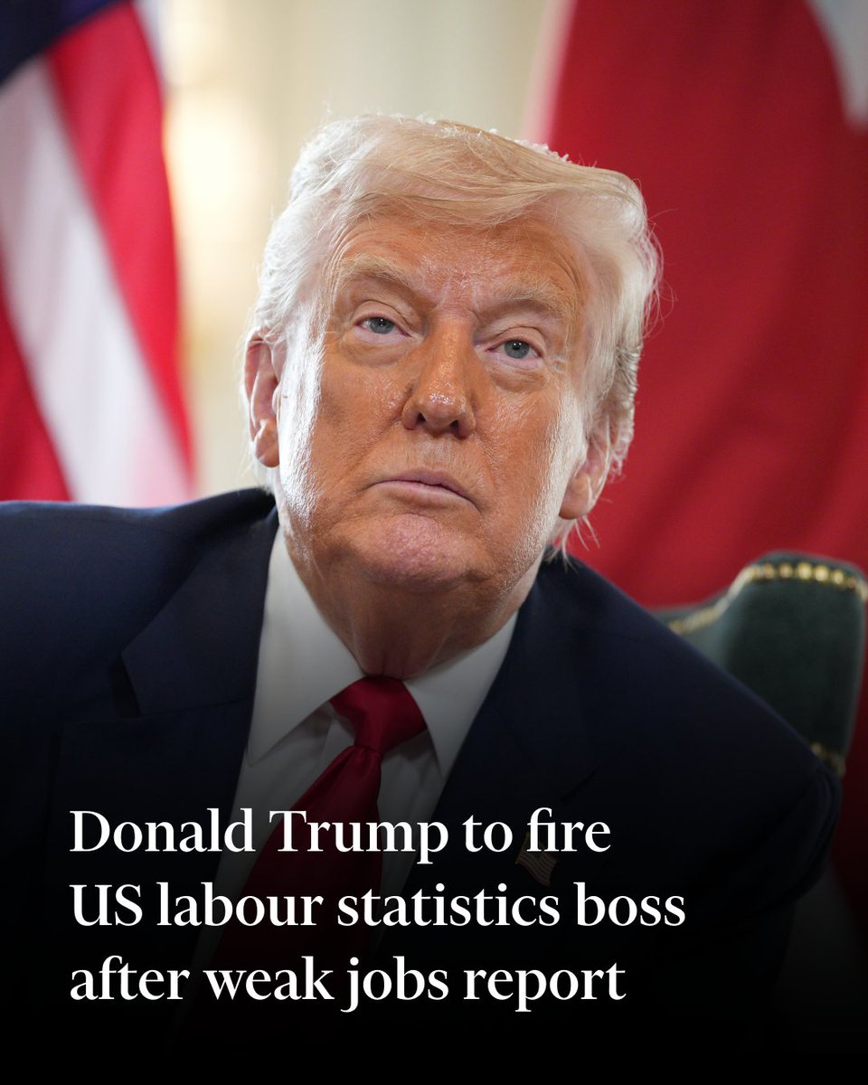 Trump Considers Firing Labor Statistics Chief After Jobs Report