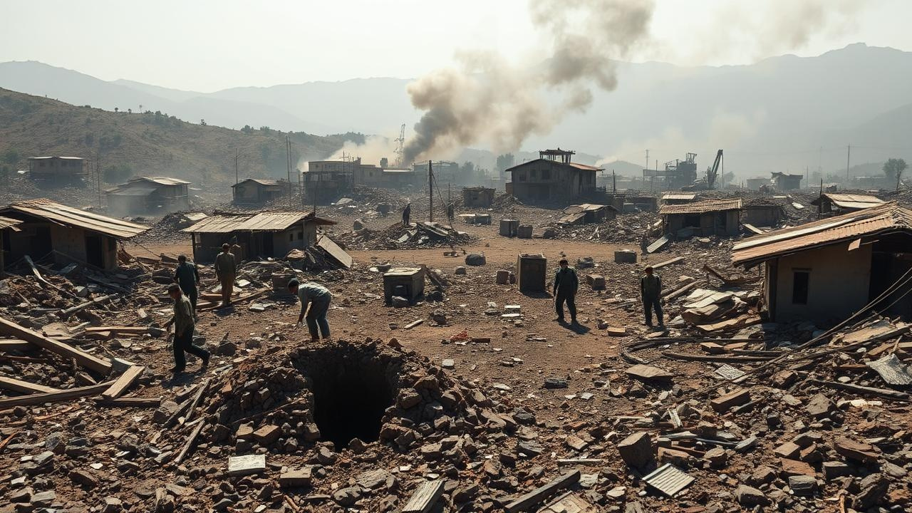 Myanmar Junta Airstrike on Mogok Ruby Mine Hub Kills 13 Amid Civil War