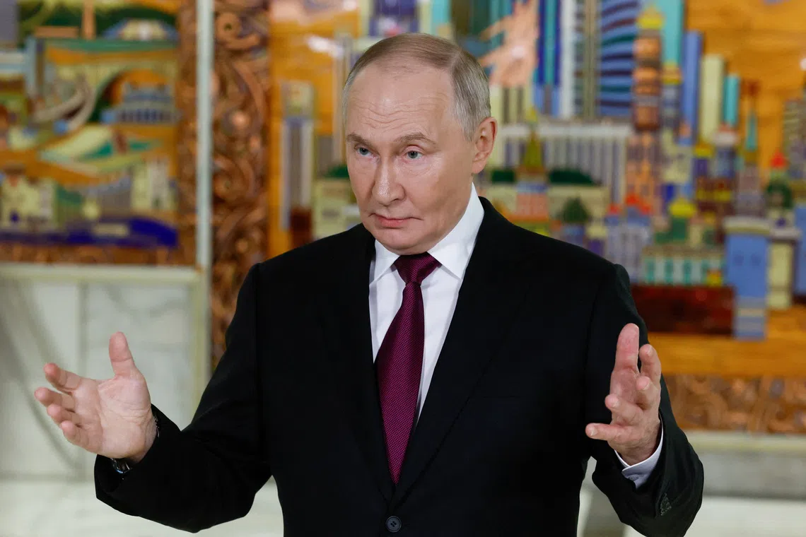 Putin Threatens to Sever Ukraine's Black Sea Access After Tanker Attacks; Warns of Escalated Strikes