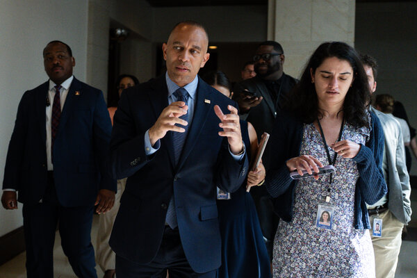Hakeem Jeffries Delays House Vote with Speech Against Trump's Policy Bill