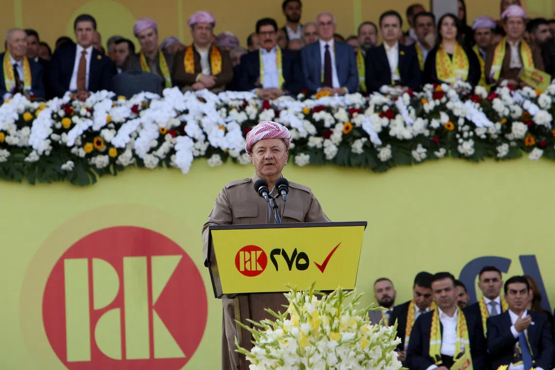 Turkey Demands Explanation Over Ex-Kurdish Leader Barzani's Armed Guards on Turkish Soil, Citing Protocol Breach and Provocation