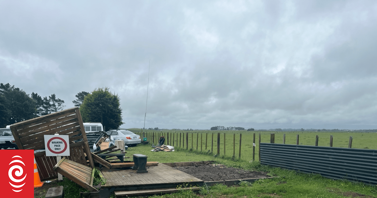 Tornado Devastates Rangitīkei Campground: Caravan Flipped, One Injured Amid North Island's Severe Weather