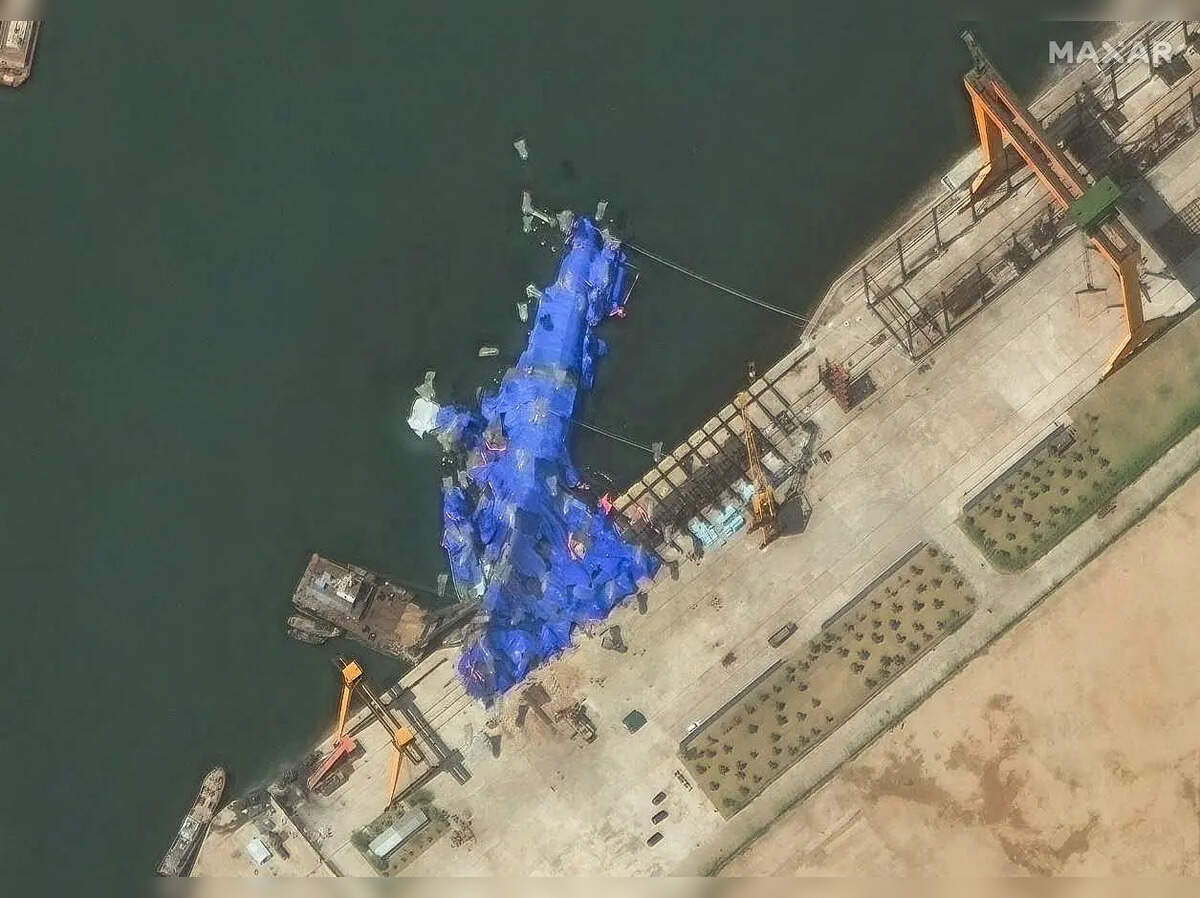 North Korea Salvages Capsized Warship After Botched Launch
