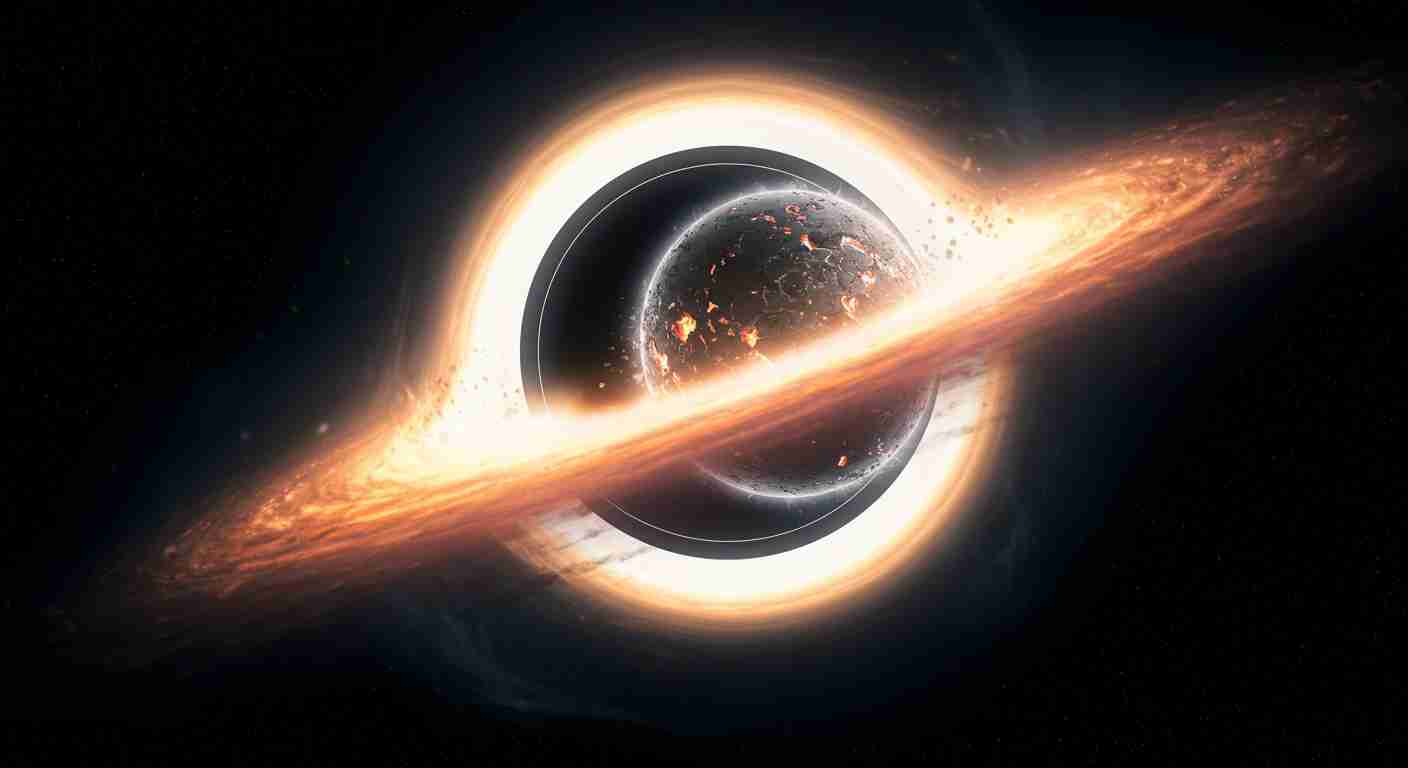 Supercomputer Simulation: Black Hole Tears Apart Neutron Star in Explosive Finale