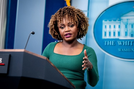 Karine Jean-Pierre, Former Biden Press Secretary, Leaves Democratic Party