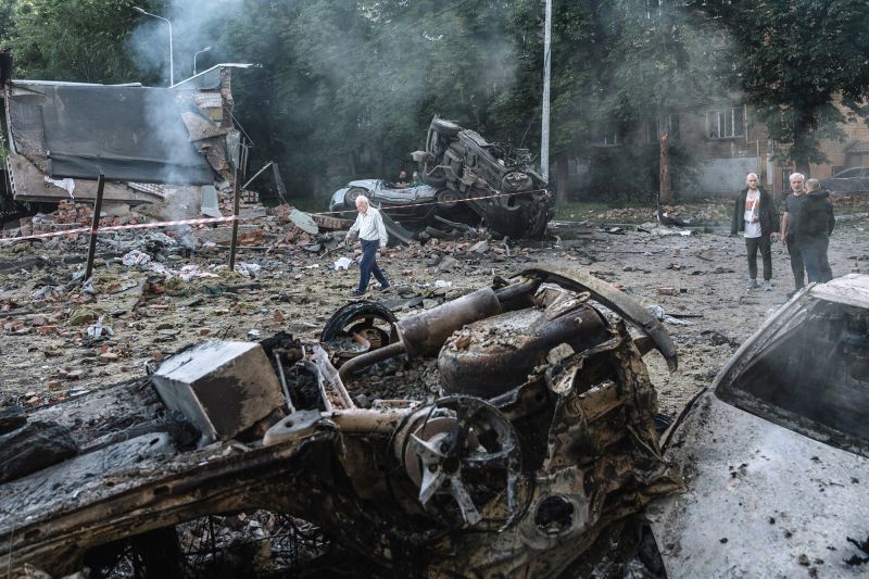Russia Launches Record Drone Attack on Ukraine After Trump-Putin Call