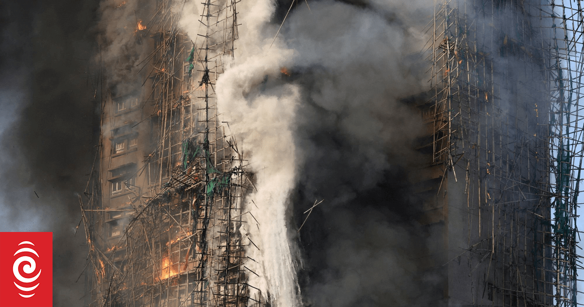Hong Kong Scaffolding Fire: City Rushes to Remove Nets After Deadly Blaze Kills 159; Investigation & Arrests Underway