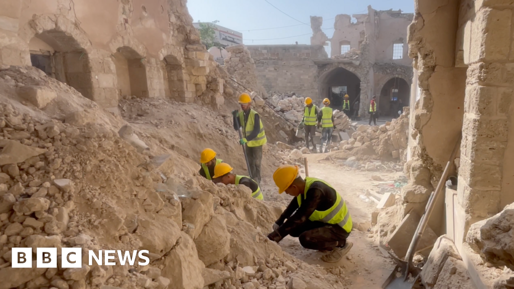 'Like first aid for manuscripts': Recovery work begins at Gaza's war-damaged heritage sites