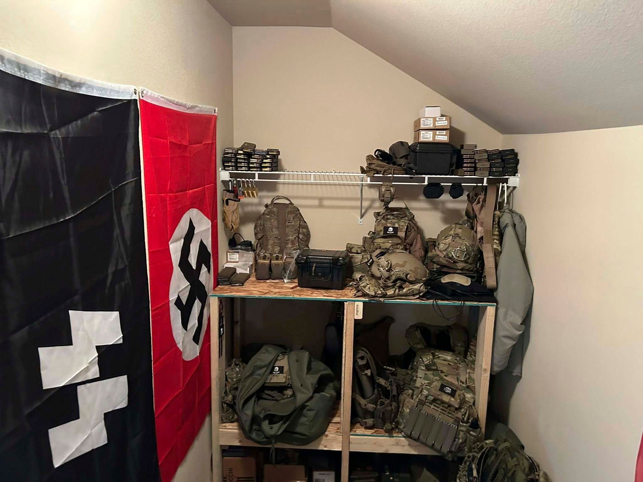 Ex-Military Arrested with Arsenal and Nazi Paraphernalia After Joint Base Lewis-McChord Robbery