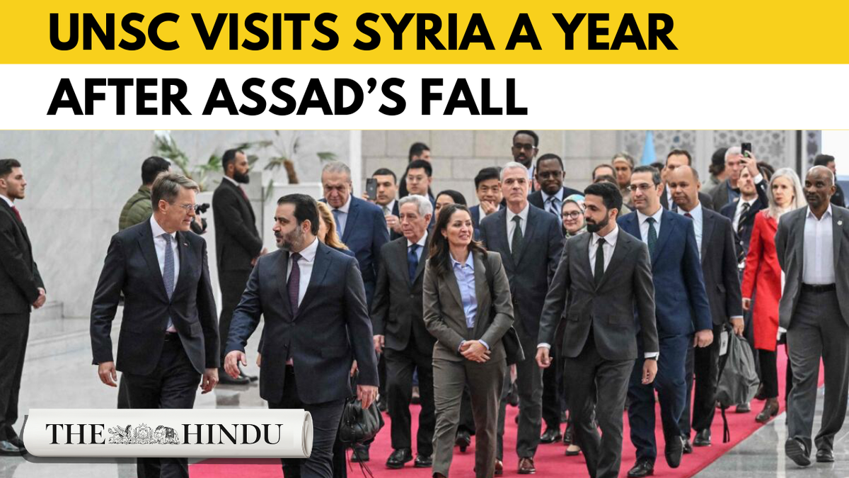 Historic UN Security Council Delegation Visits Syria: First Time Since 1945 Signals Renewed Global Engagement