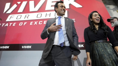 Vivek Ramaswamy Faces Racist Online Attacks After Photo with Children
