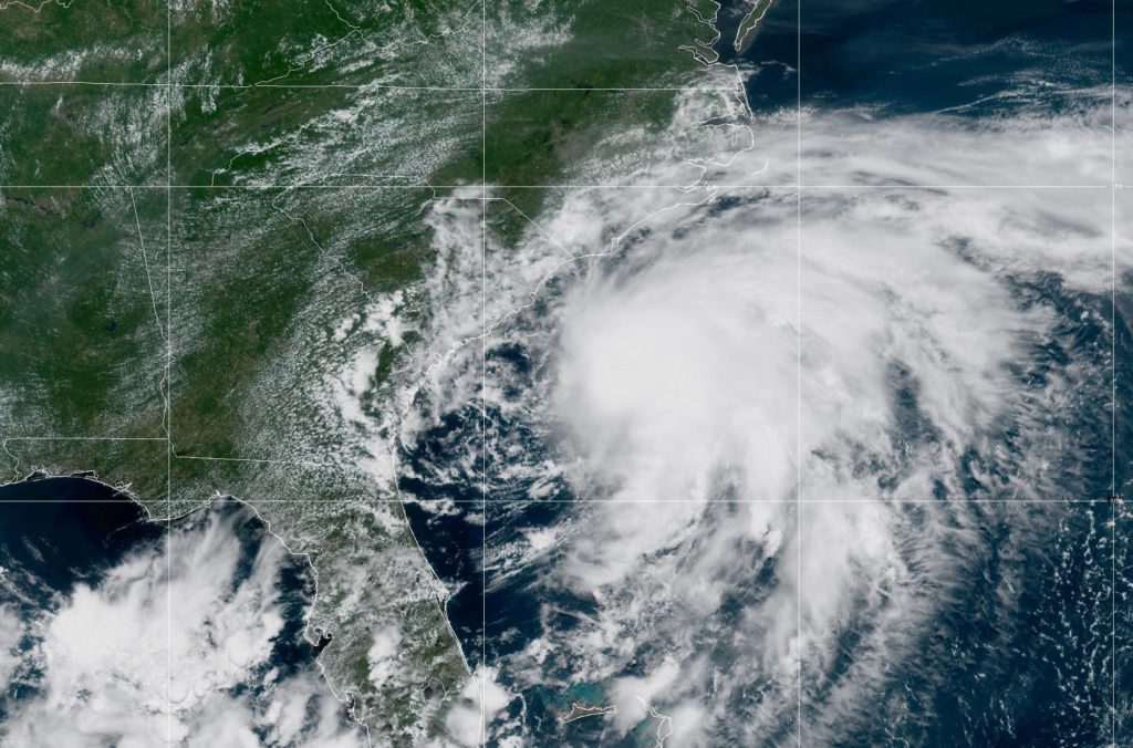 Tropical Storm Chantal Forms Off Carolinas Coast, Expected to Strengthen