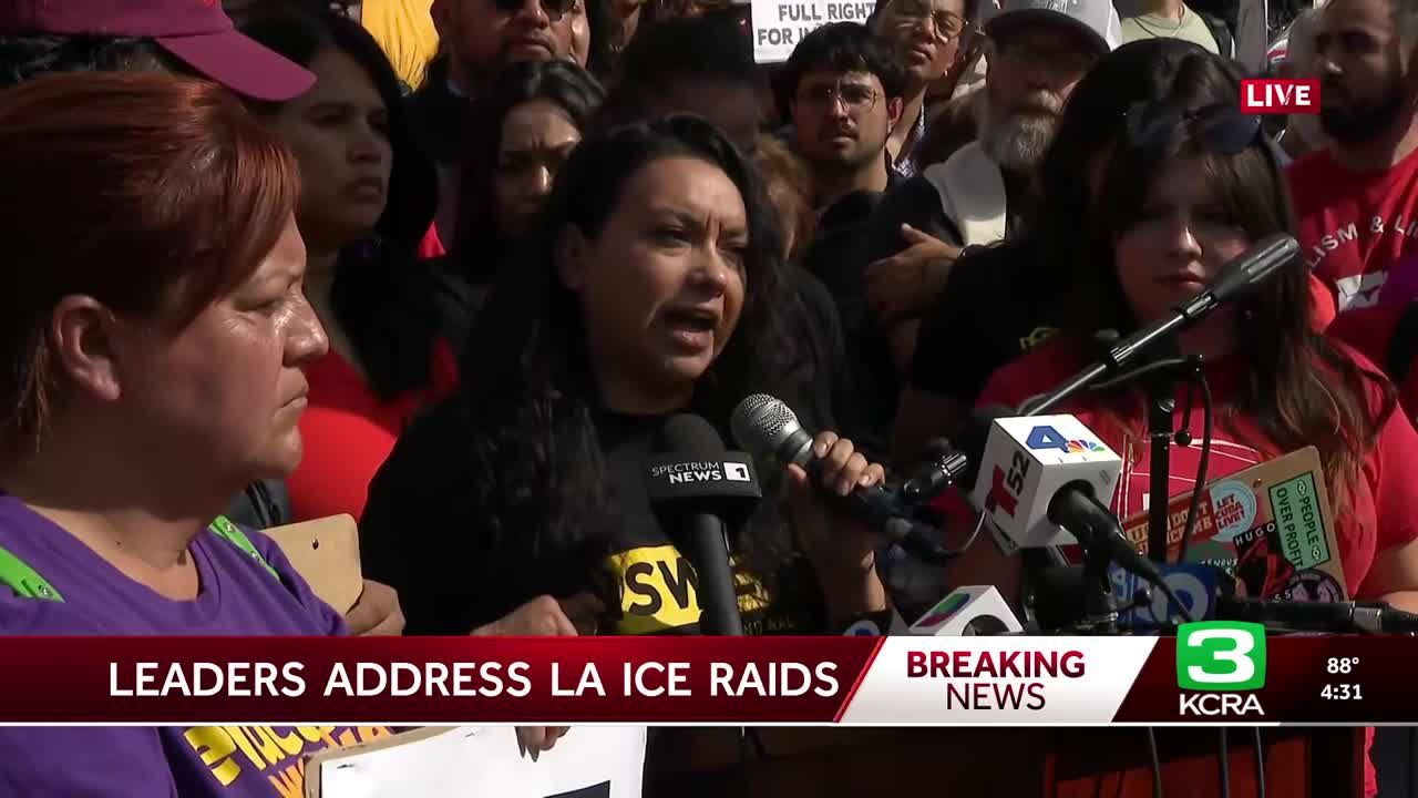 SEIU California President Detained, Injured During ICE Raid in Los Angeles
