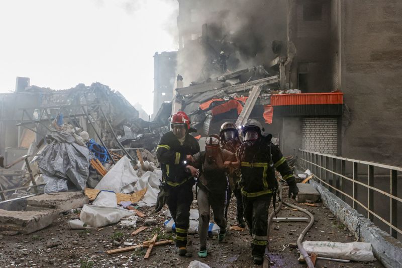 Kharkiv hit by ‘most powerful attack’ of entire war, mayor says, as Russia pounds Ukraine again - CNN