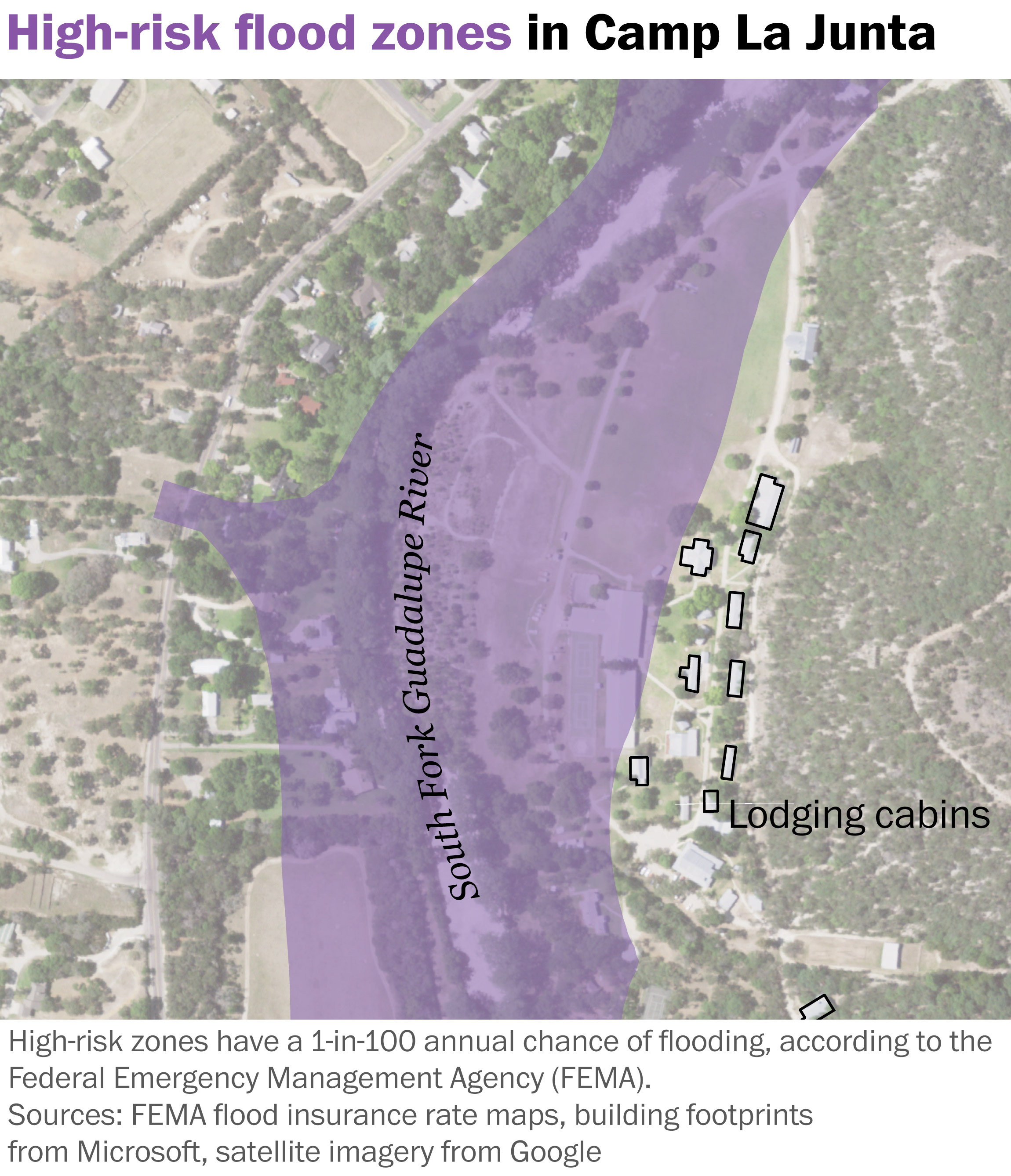 FEMA Flood Maps Expose Flood Risks for Camps: A Washington Post Analysis