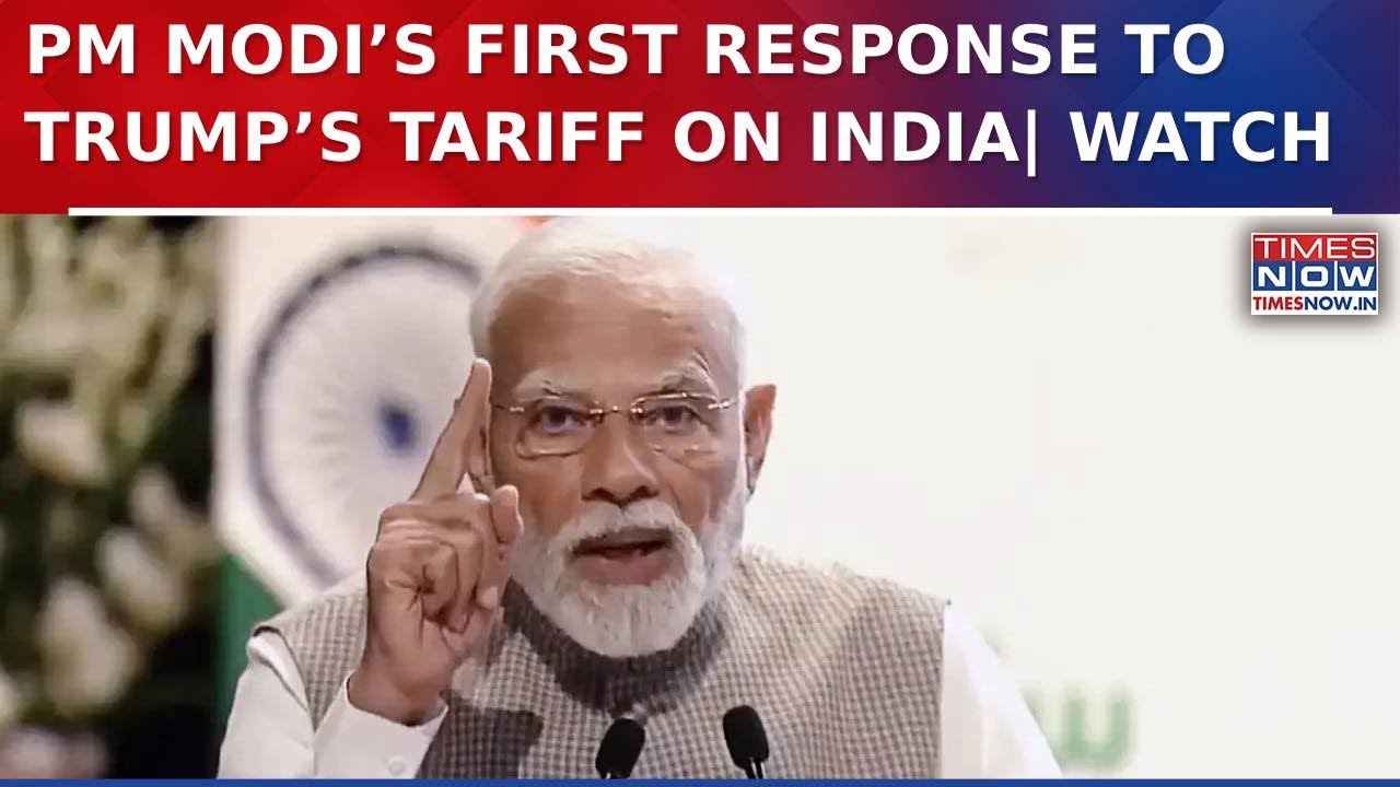 India Reacts to US Tariff Hike: PM Modi Holds Meeting