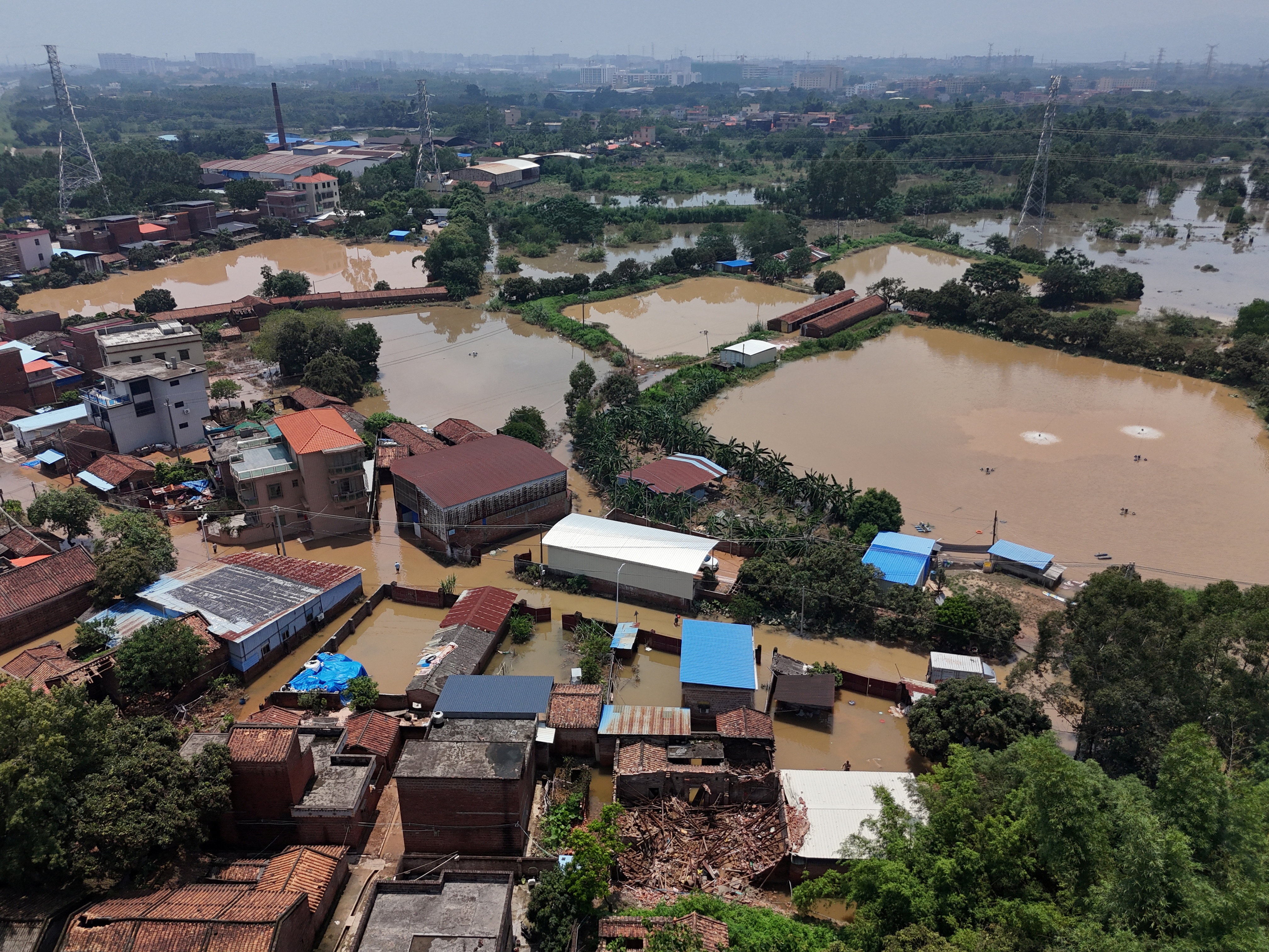 China Flash Floods: At Least 10 Dead, Dozens Missing After Severe Weather