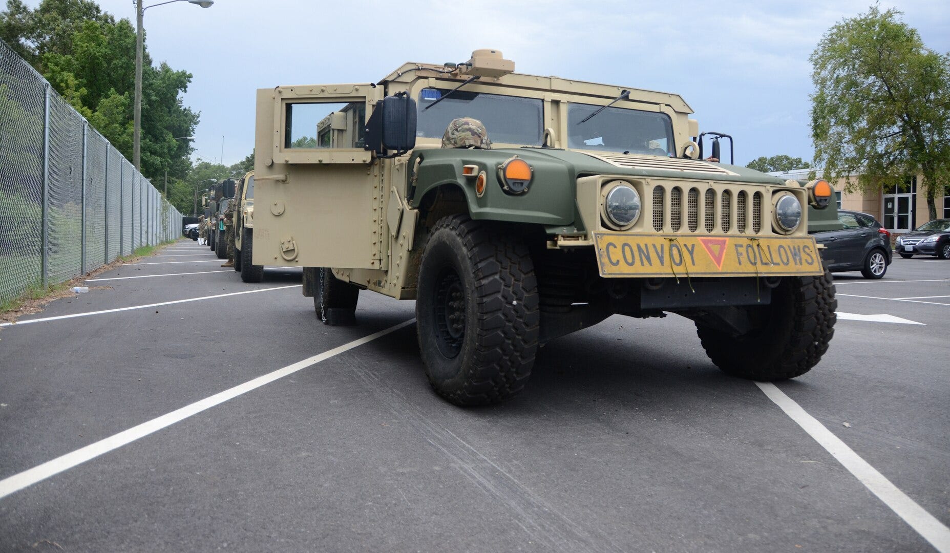 Guard Soldiers Injured in Convoy Crash on Route 460, Dinwiddie, Virginia