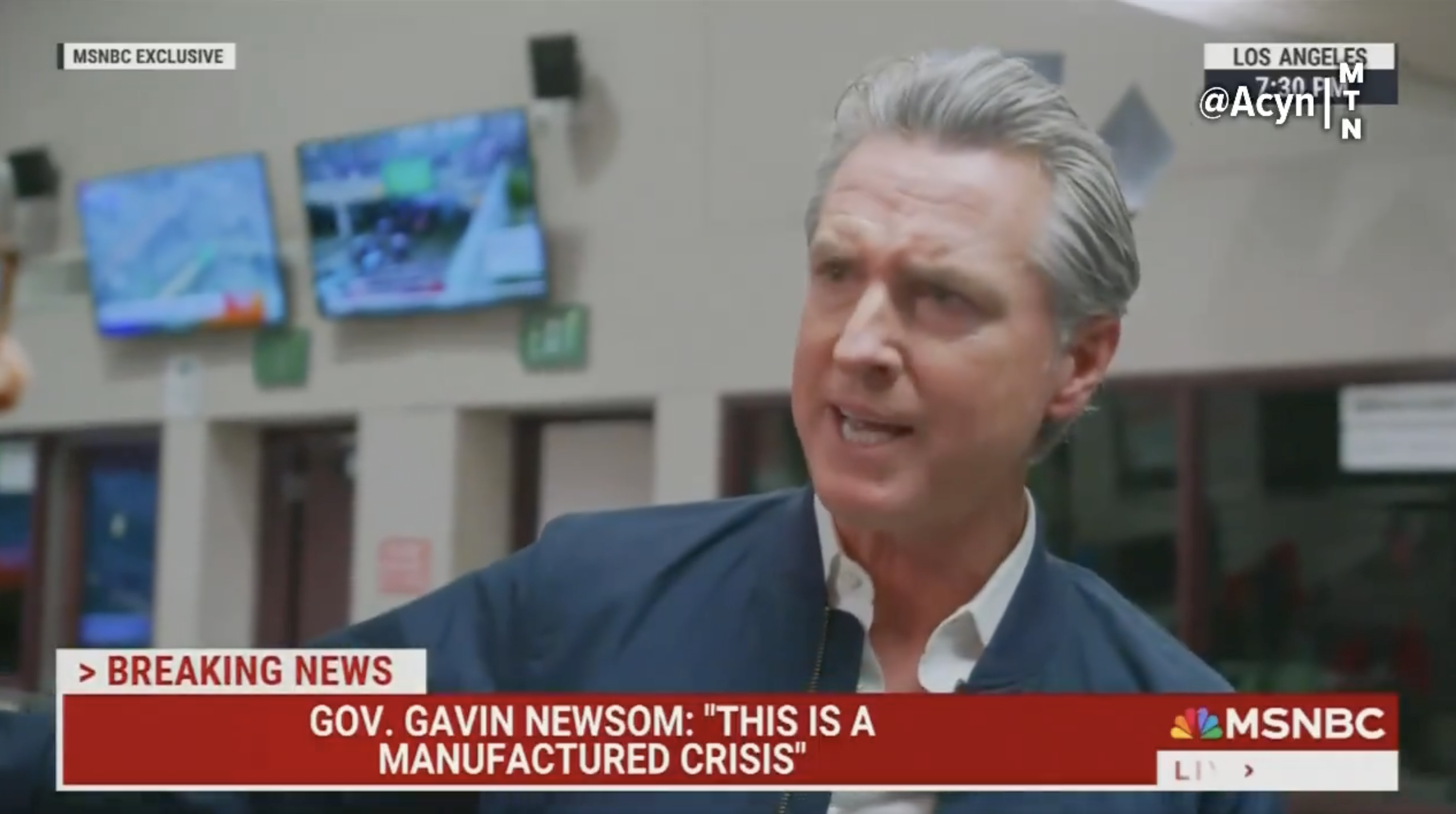 Newsom Challenges Trump Administration in L.A. Conflict