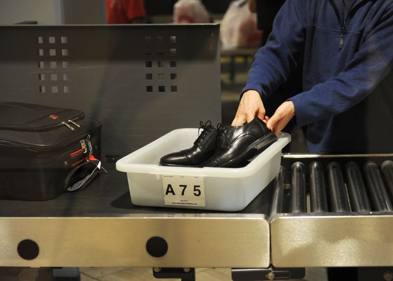 TSA Ends Shoe Removal Requirement at Airport Security Checkpoints
