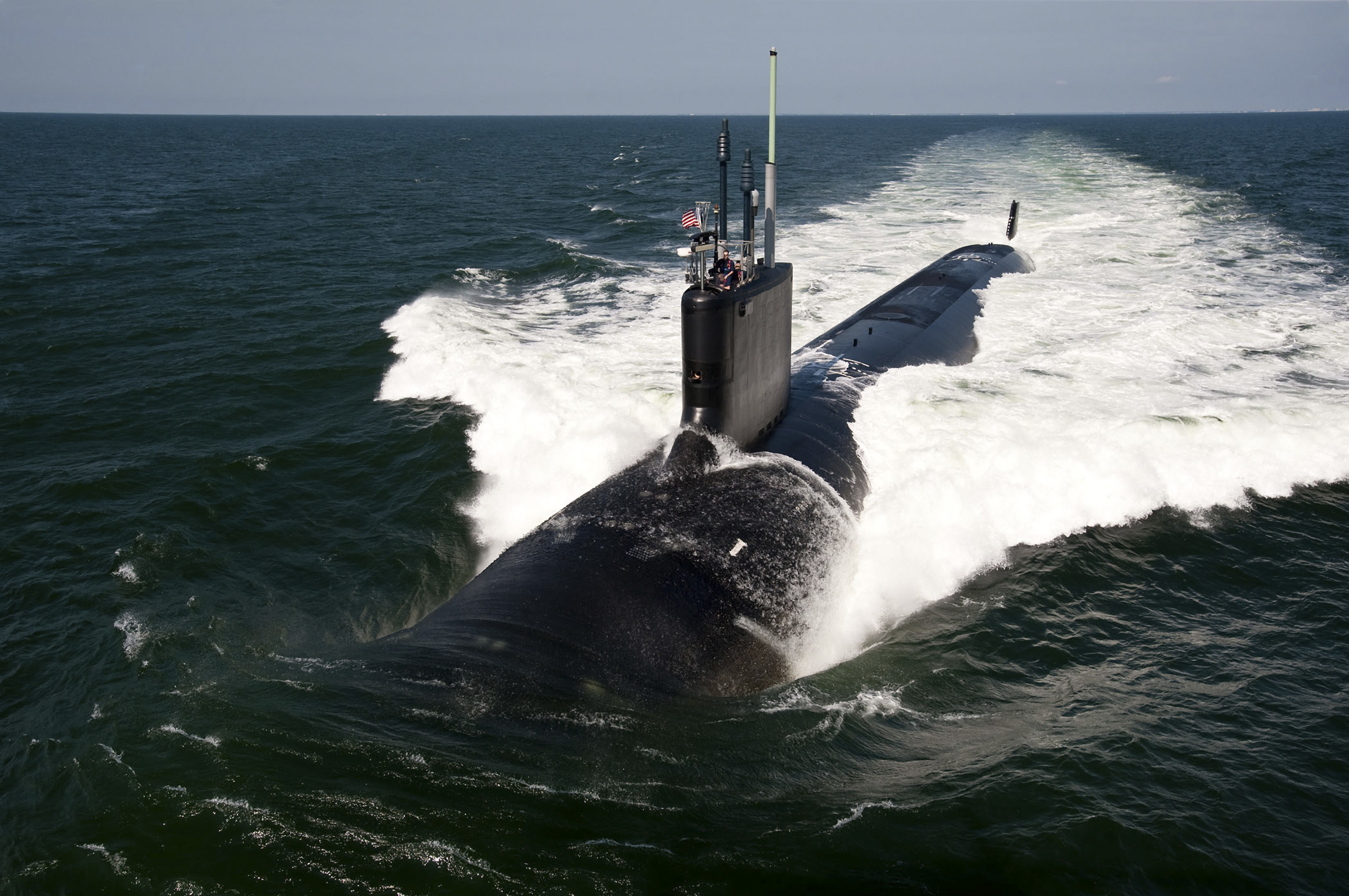 US Navy Submarine's Unprecedented Stop Sends a Message, Says Admiral