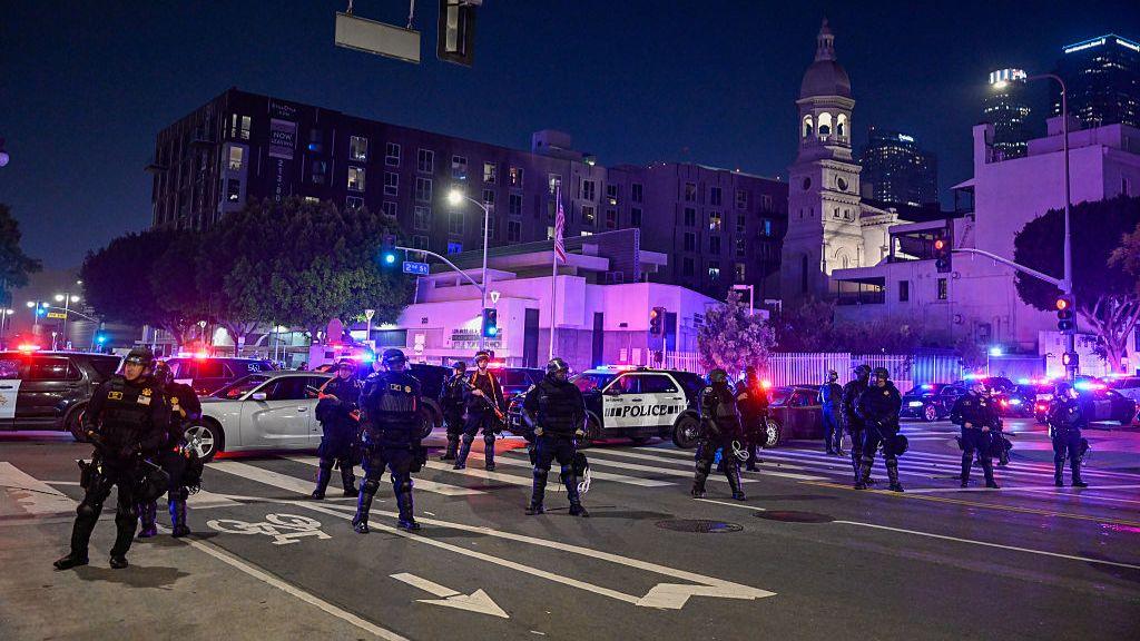 LA Protests: Trump Deploys Marines as Unrest Subsides - BBC News