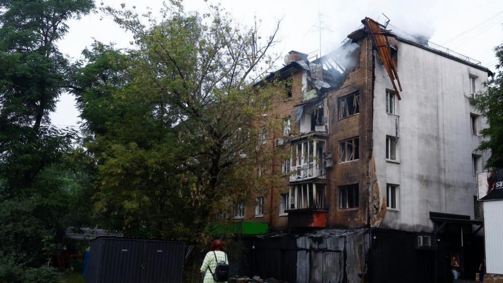 Kyiv Under Attack: Russia Launches Massive Drone Strike, Ukraine Reports