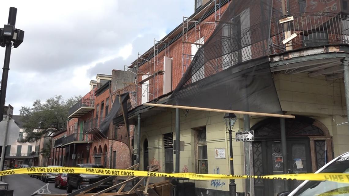 Building Partially Collapses in New Orleans' French Quarter: News Update