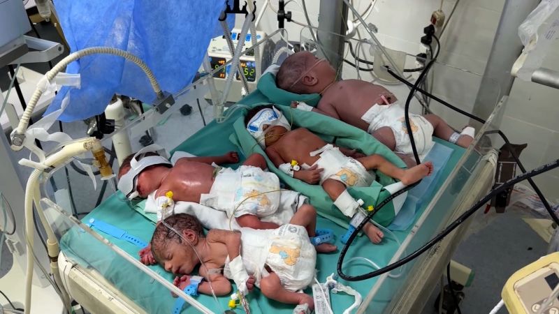 Gaza Hospitals Face Fuel Crisis: Babies Crammed into Incubators Amidst War