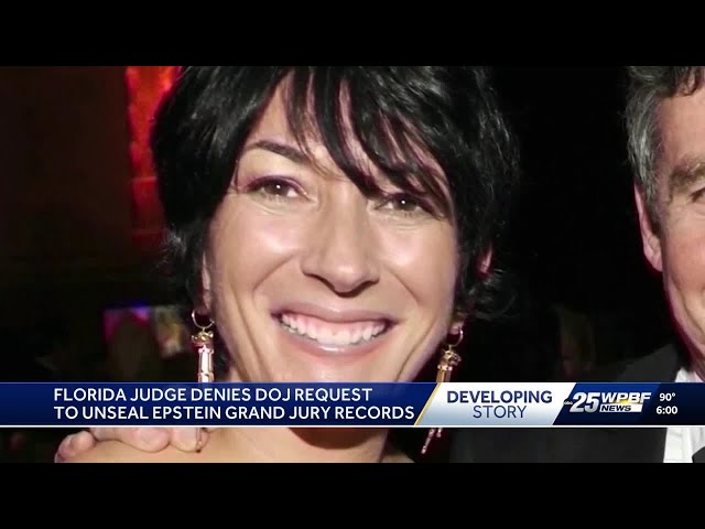 Judge Rejects DOJ's Request to Unseal Ghislaine Maxwell Grand Jury Records | NBC News