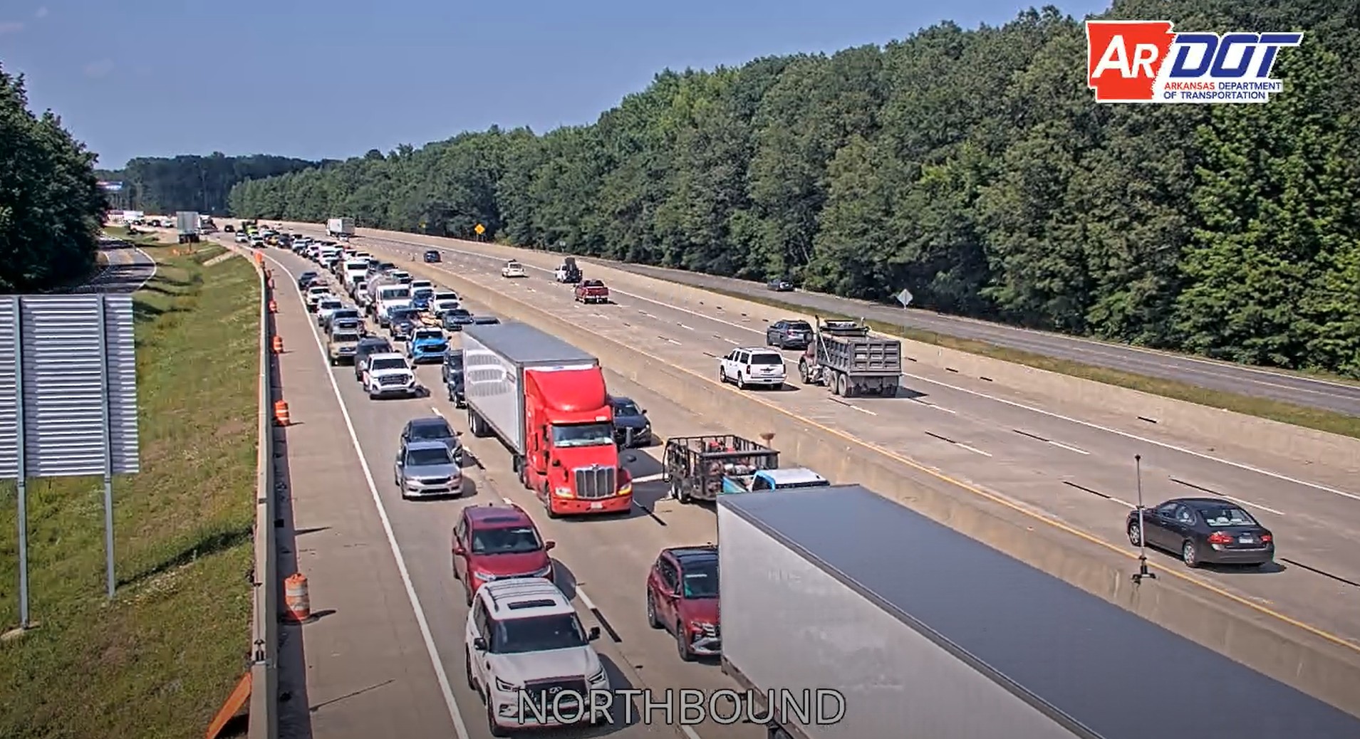 Overnight Closures Scheduled for Highway 67/167 (I-57) in Jacksonville, Arkansas