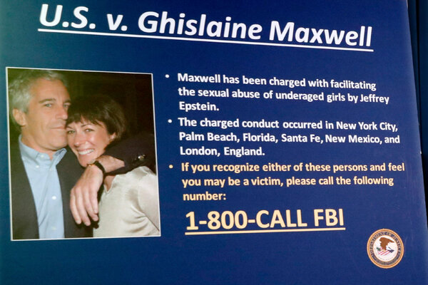 Judge Blocks Release of Maxwell's Grand Jury Documents in Epstein Case - NYT Report