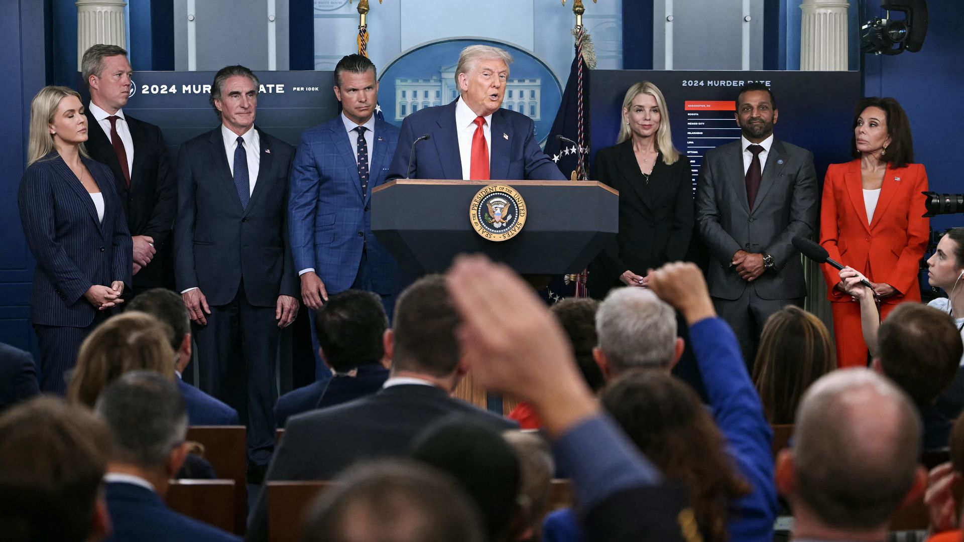 Trump Considers Deploying National Guard, Federalizing D.C. Police