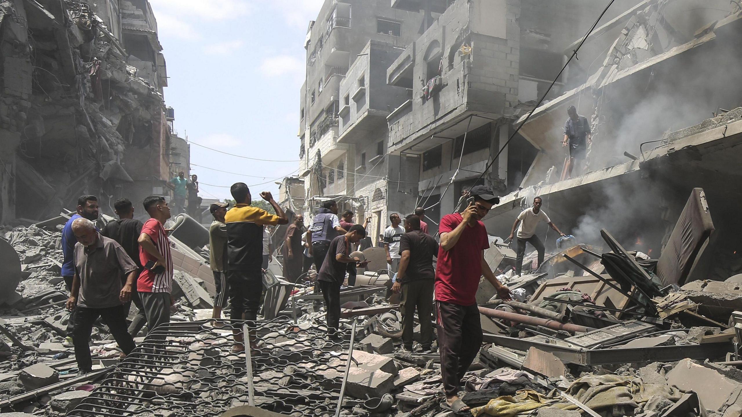 Israel Strikes Gaza Amid Famine Warnings and International Condemnation