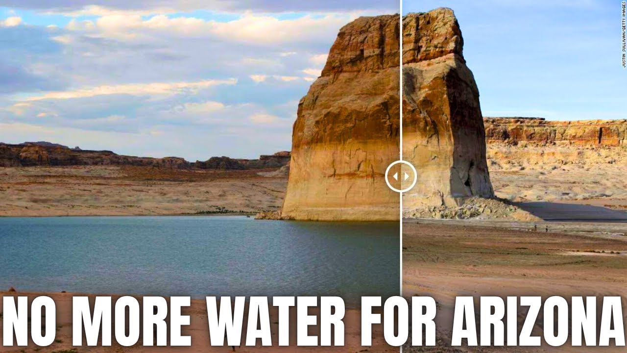 Lake Powell's Declining Water Levels Threaten Arizona and the US West Water Supply