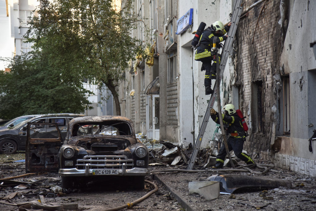 Russia's Drone and Missile Attacks on Ukraine Result in Casualties