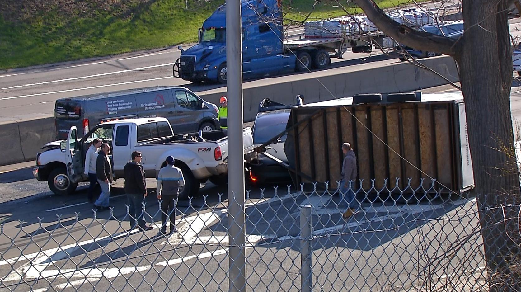 I-490 Crash Near Eastview Mall Causes Road Closure: Traffic Alert