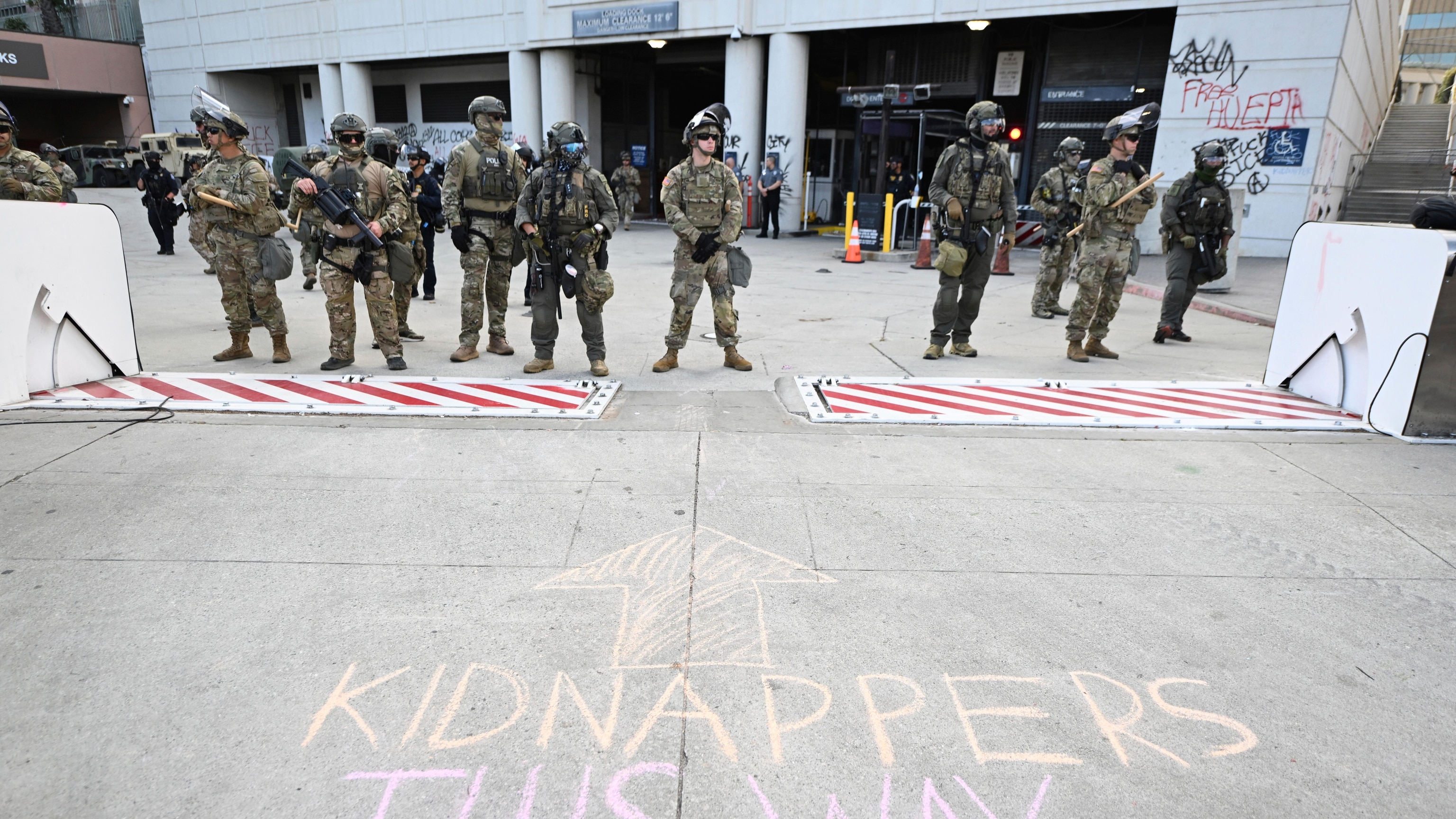 Marines in Los Angeles: Immigration Raid Protests Spark Deployment - AP News