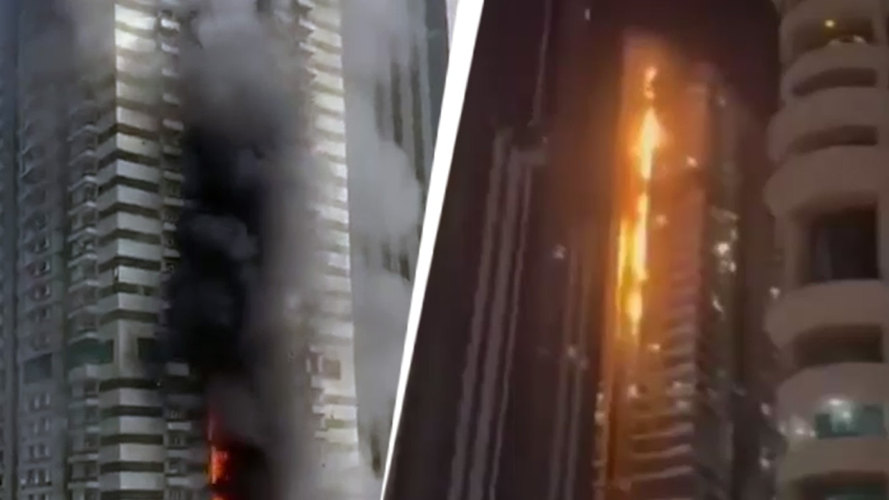 Dubai Skyscraper Fire: 67-Story Building Blaze Forces Evacuation of 3,800